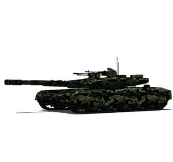 现代坦克su模型