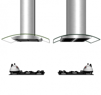 现代抽油烟机su模型