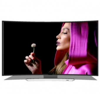 现代曲屏显示器su模型