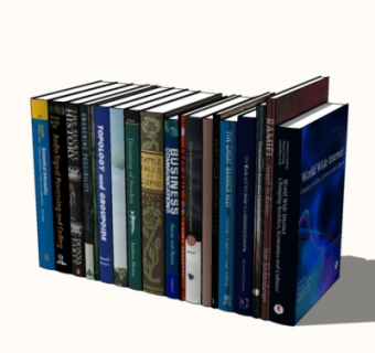 现代书籍su模型