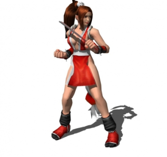 现代拳王不知火舞su模型