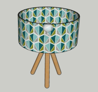 现代台灯su模型