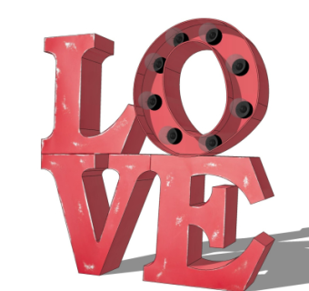 工业风金属装饰壁灯su模型