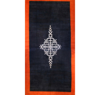 现代编织花纹地毯su模型