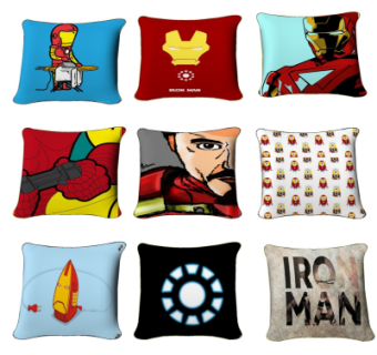 美式卡通抱枕su模型