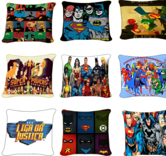 美式卡通抱枕su模型