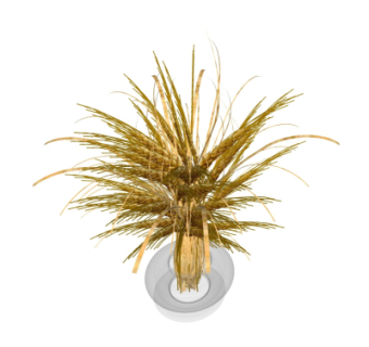 现代麦穗花瓶su模型