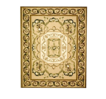 欧式布艺花纹地毯su模型