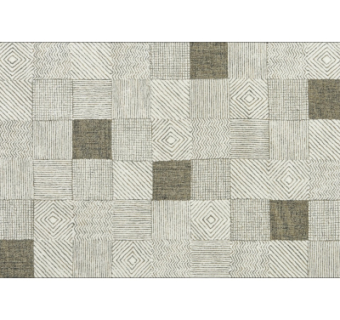 现代布艺花纹地毯su模型