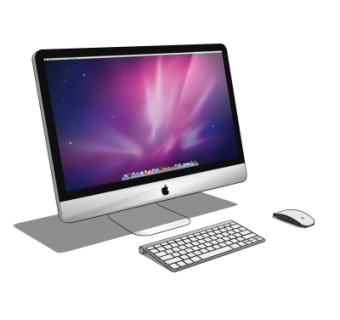 现代苹果电脑su模型