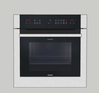 现代饮水机su模型