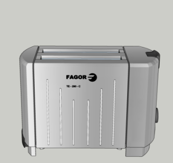 现代面包机su模型