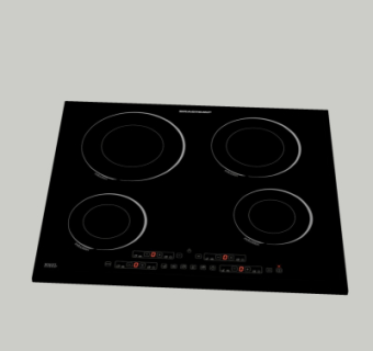 现代电磁炉su模型