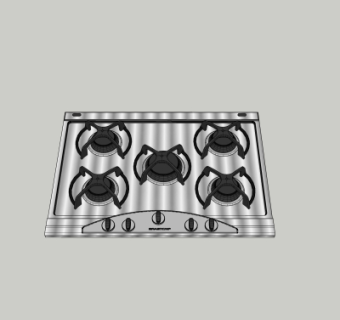 现代电磁炉su模型