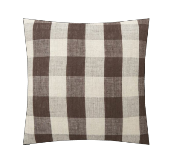 现代布艺格子纹抱枕su模型