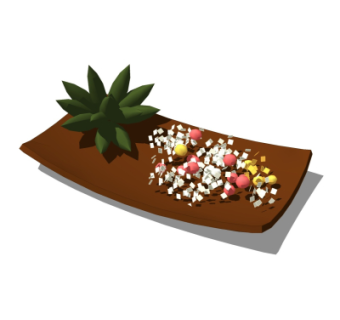 现代糖果摆件su模型