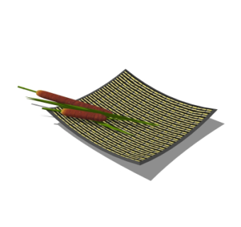 现代食物托盘su模型