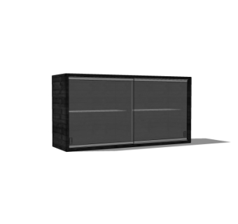 现代壁柜su模型
