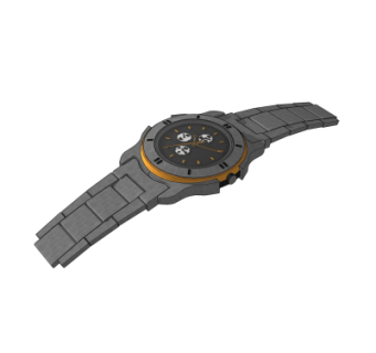 现代手表su模型