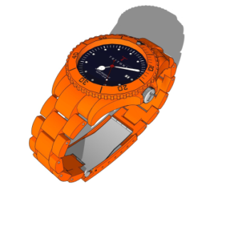 现代手表su模型