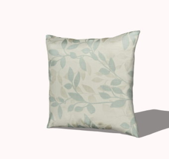 现代布艺抱枕su模型