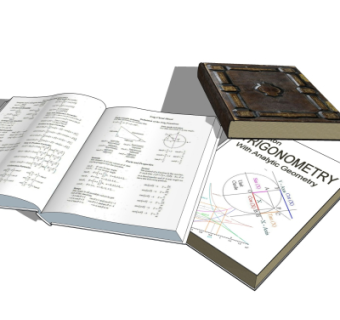 现代书籍su模型