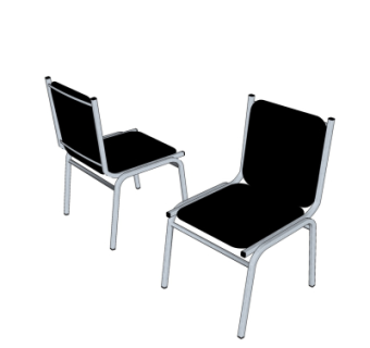 现代简约单椅su模型