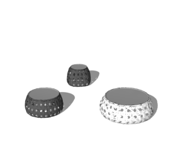 现代凳子su模型