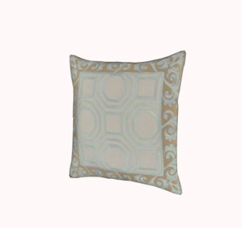 现代布艺抱枕su模型