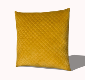 现代布艺抱枕su模型