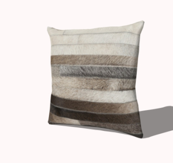 现代布艺抱枕su模型