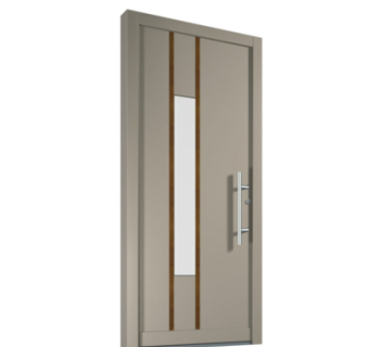 现代平开门组件su模型