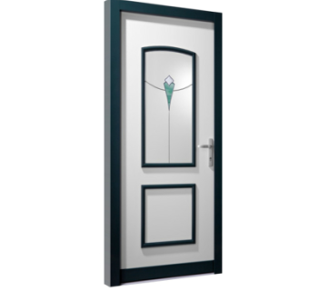 现代平开门组件su模型