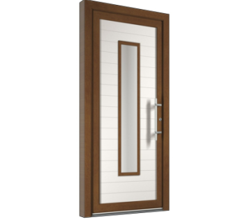 现代平开门组件su模型