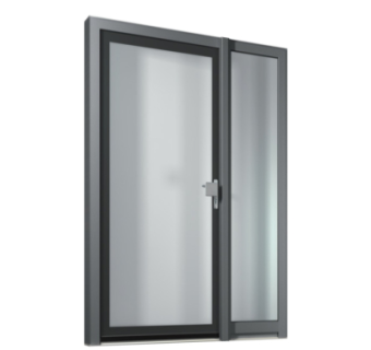 现代平开门组件su模型