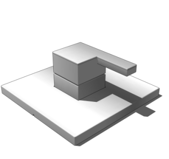 现代水龙头su模型