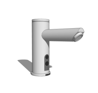 现代水龙头su模型