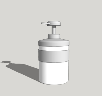现代洗涤用品su模型