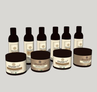 现代化妆品su模型