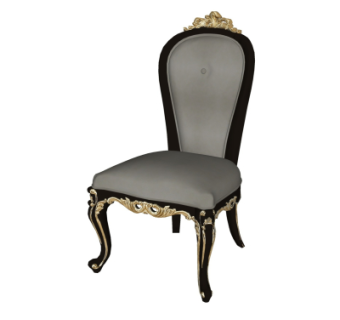 欧式雕花单椅su模型