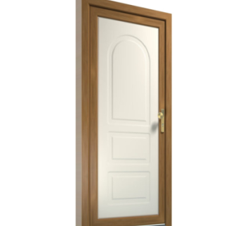 欧式平开门su模型