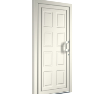 欧式平开门组件su模型