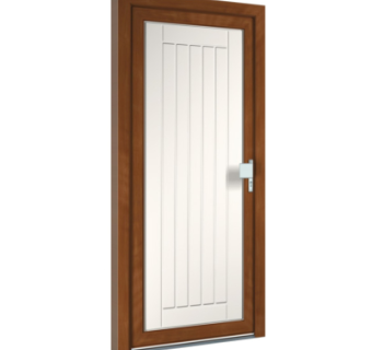 现代平开门组件su模型