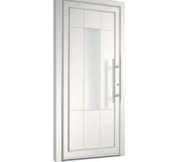 现代平开门组件su模型