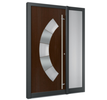 现代子母门组件su模型