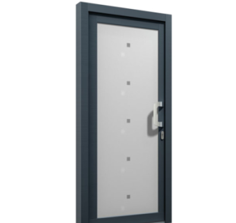 现代平开门组件su模型