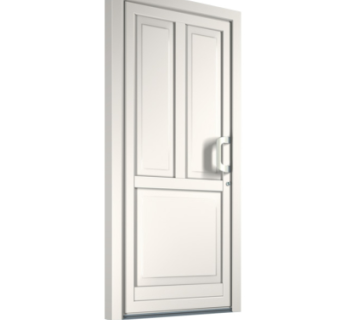 欧式平开门组件su模型