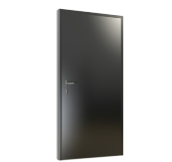 现代平开门组件su模型