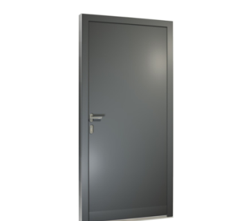 现代平开门组件su模型