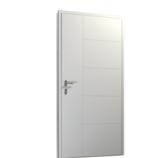 现代平开门组件su模型